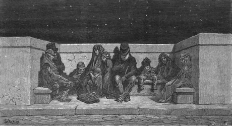 Asleep Under the Stars, 1872