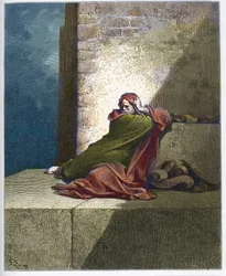 Baruch - Baruch ben Neria - Engraving from 