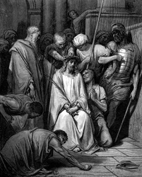 Christ Mocked and the Crown of Thorns Placed on His Head