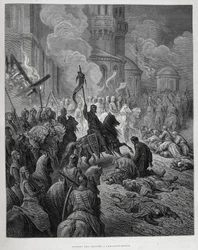 Entry of the Crusaders to Constantinople during the Fourth Crusade by Gustave Doré