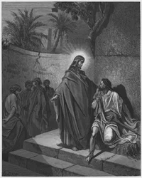 Jesus Healing the Man Sick of the Palsy