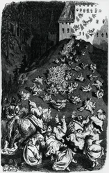 Illustration to Collection of humorous tales by Honore de Balzac