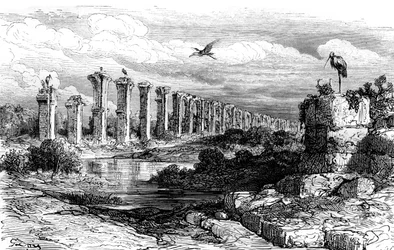 Roman Aqueduct, Merida, Spain