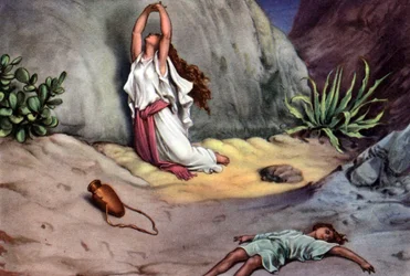 Set of Biblical Educational Postcards in the 50