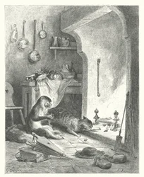 The Fables of La Fontaine: The Monkey and the Cat
