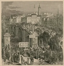 Traffic on London Bridge