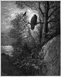 The Eagle and Magpie - from "Fables" by Jean de La Fontaine
