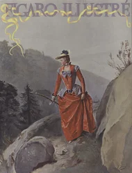 Cover of Le Figaro Illustré, August 1891