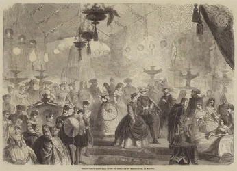 Grand Fancy-Dress Ball given by the Duke of Medina-Coeli at Madrid
