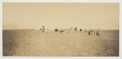 Untitled [Visitors Watching Military Manoeuvres]