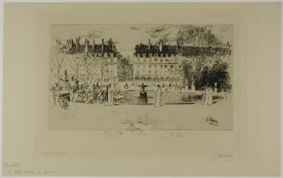Little Pond at the Tuileries