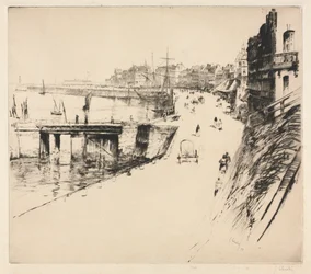 The Dam of Treport