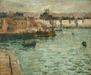 In Front of the Port of Dieppe