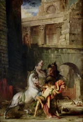 Diomedes Being Eaten by His Horses, 1865