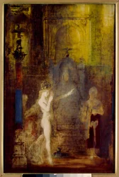 Salome dancing before Herod. Salome dances in Herod