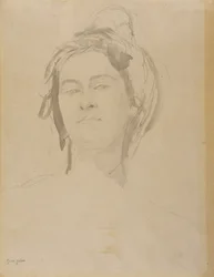 Head of a Young Woman