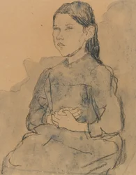 Young girl: Marie Hamonet
