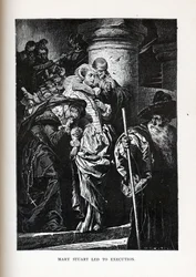 Mary Stuart led to execution