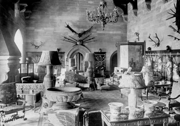 The Great Hall, Warwick Castle, 1924-1926