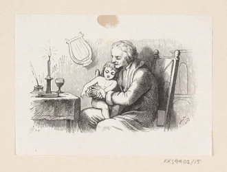 Illustration for "The Naughty Boy" in H.C. Andersen, "Fairy Tales and Stories", Volume 1