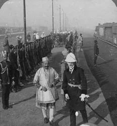 State Arrival of the Maharaja of Benares at Delhi, India