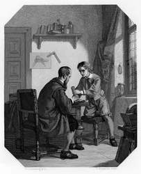Hans Jansen and his son Sacharias, c. 1870