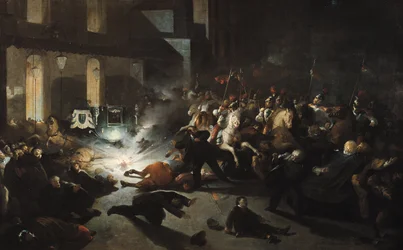 The Attempted Assassination of Emperor Napoleon III by Felice Orsini on the 14th January 1858