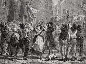 The Head of Princess Lamballe Displayed in Paris, 3rd September 1792