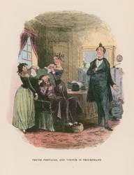 Illustration for Martin Chuzzlewit