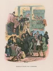Illustration for Nicholas Nickleby