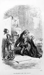 Mr. Bramble and the widow from 