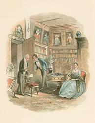 Scene from Bleak House by Charles Dickens, 1852-1853