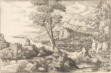 Landscape with Three Men
