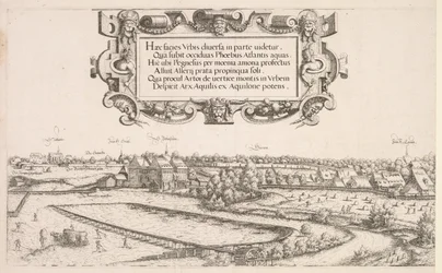Panoramic View of Nuremberg: Left Portion