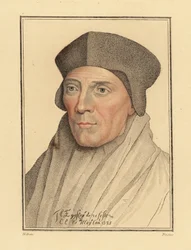 John Fisher, Bishop of Rochester (1469-1535) (engraving)