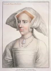 Mary Tudor (1516-58) Engraved by Francesco Bartolozzi (1727-1815)