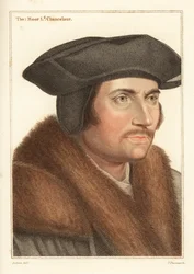 Sir Thomas More, Lord Chancellor to King Henry VIII (engraving)