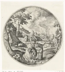 Weeds Being Burned (The Parable of the Weeds Among the Wheat)