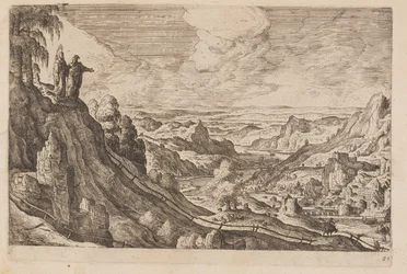 Plate 21, from Landscapes with Scenes from the Old and New Testament and Ovid’s Metamorphoses