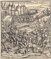Battle of the Foot Soldiers with Lances