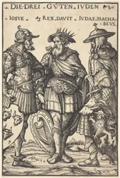 Joshua, David and Judas Maccabaeus