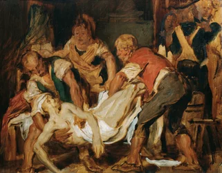 The Recovery of the Body of Jean-Paul Marat