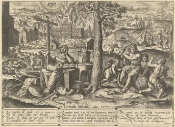 Patience in Adversity (Allegories of Poverty and Wealth)