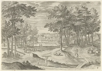 View of Elsene