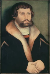 Portrait of a Bearded Young Man