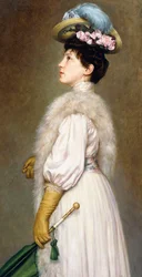 A Lady in White