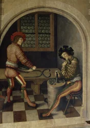 Detail from Mining Landscape, 1521