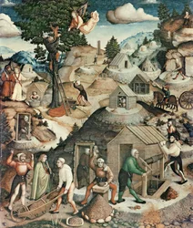 Mining Landscape (detail)