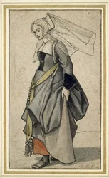 A Young English Woman, 16th Century
