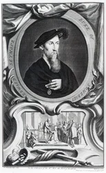 Edward Seymour, 1st Duke of Somerset engraved by Jacobus Houbraken, 1738